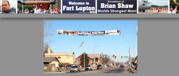 World Strongest Man Banner